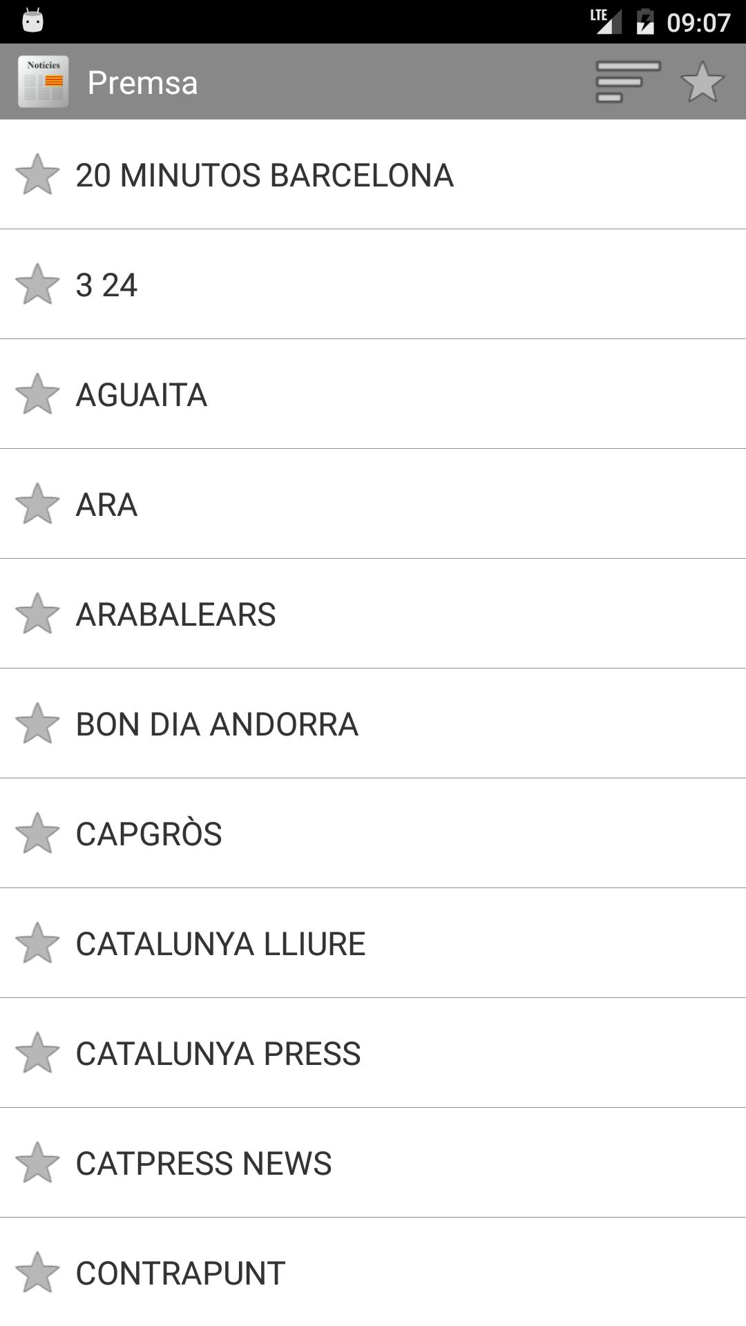 Premsa catalana