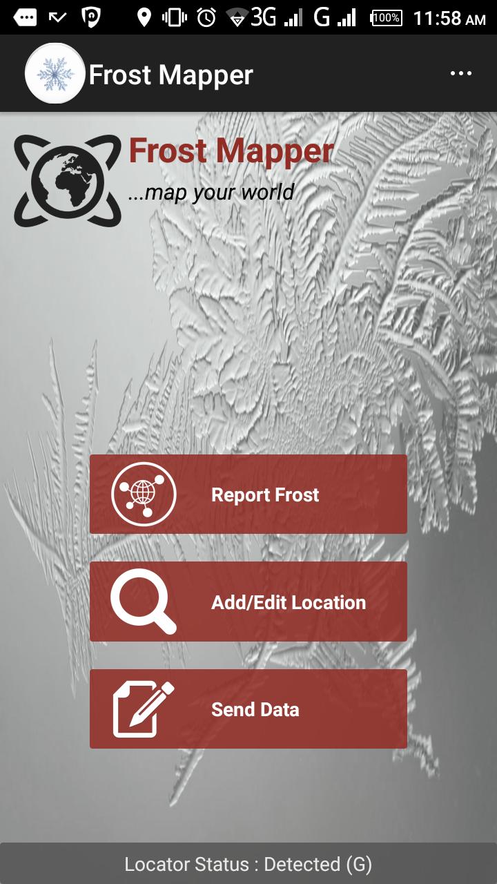 Frost Mapper