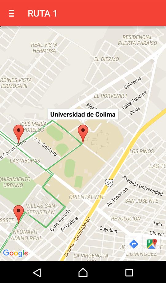 Rutas Colima