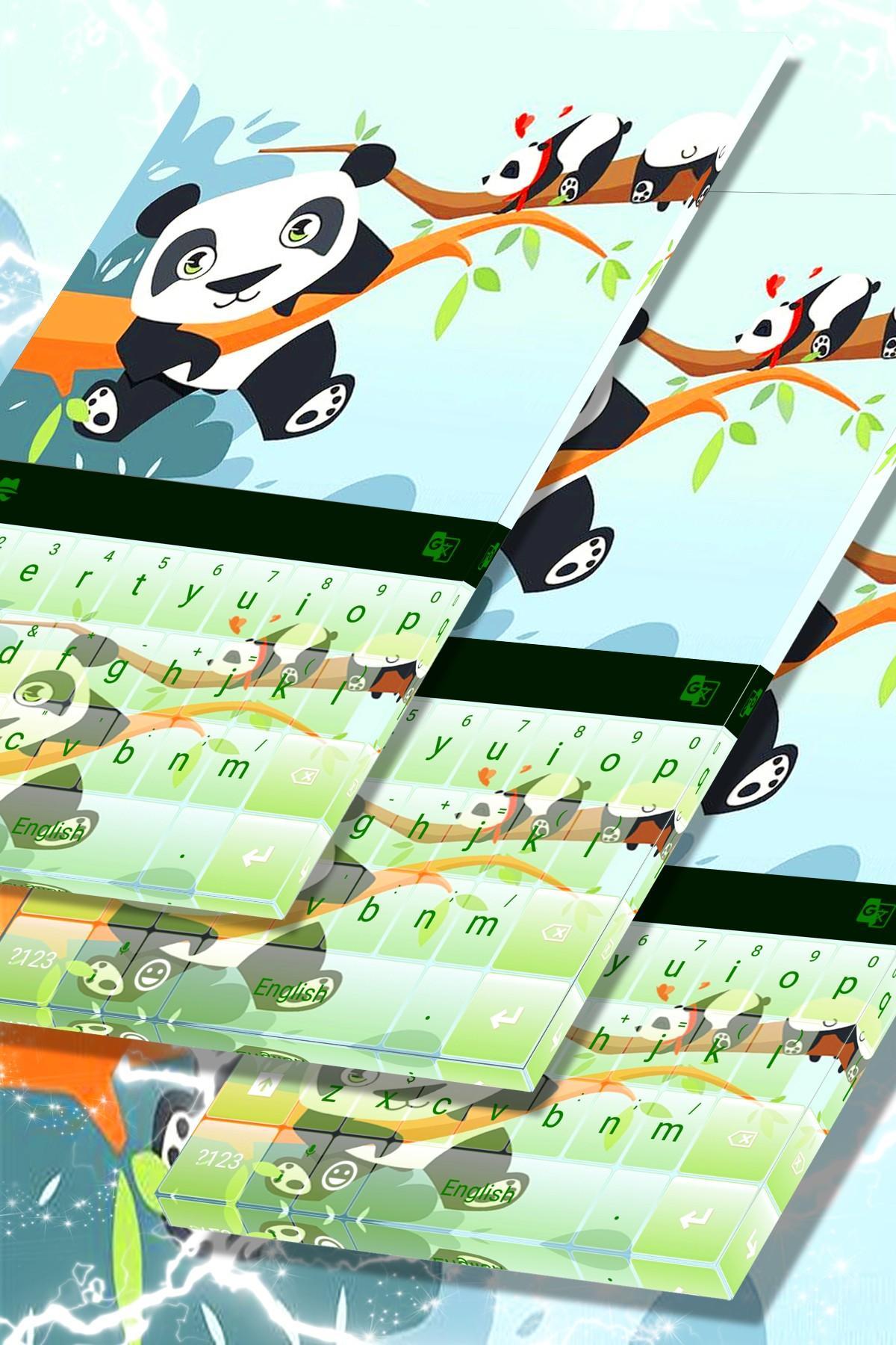 Keyboard Cute Panda