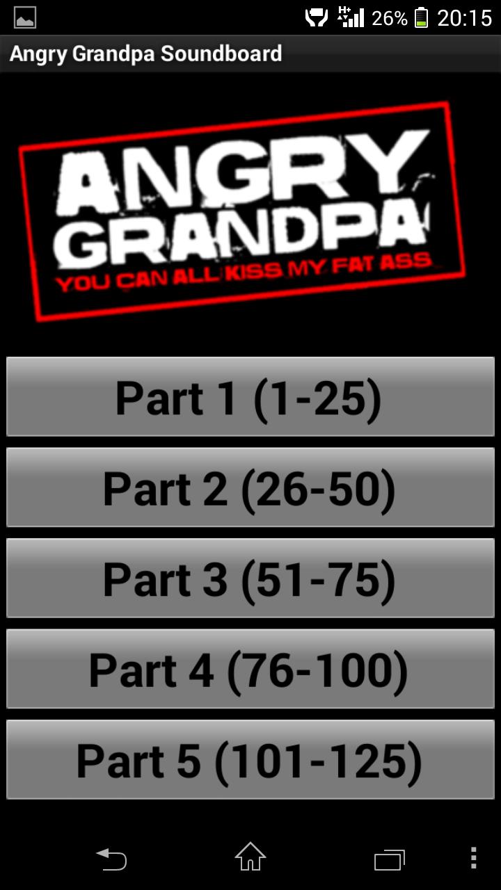 Angry Grandpa Soundboard