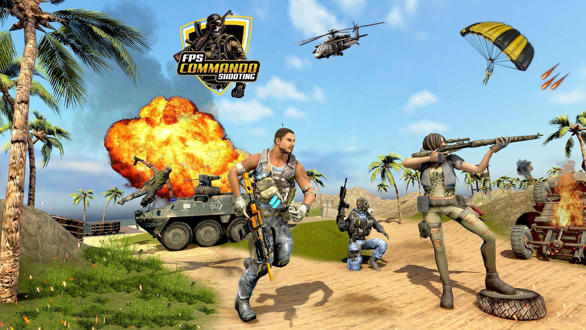 Real Fps Commando Shooting : Secret Mission Games