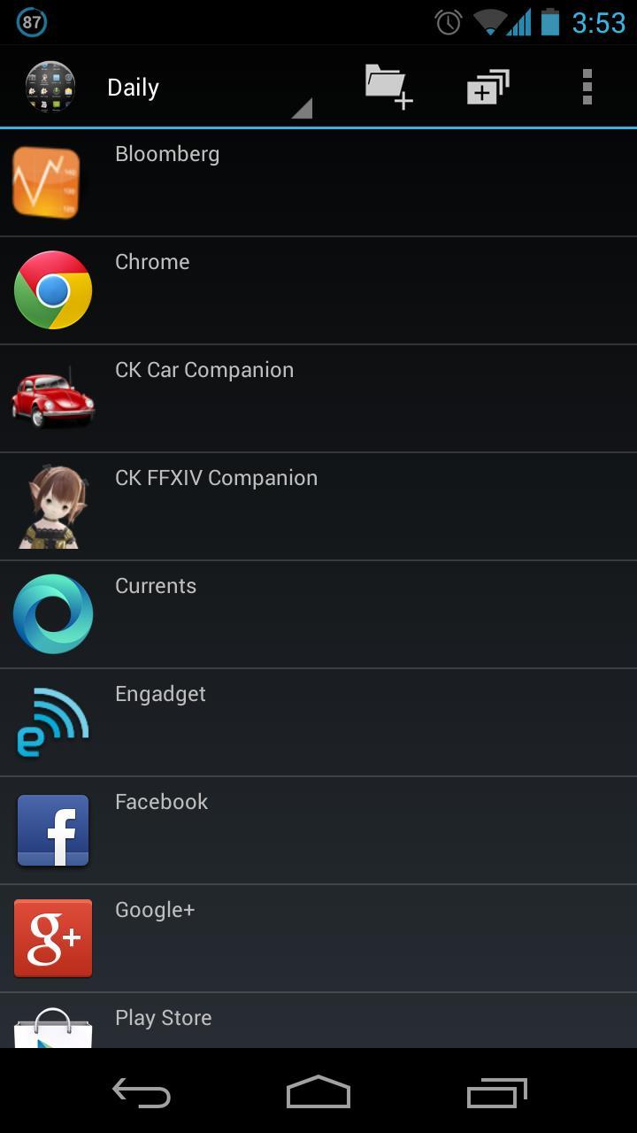 CK Apps Organizer