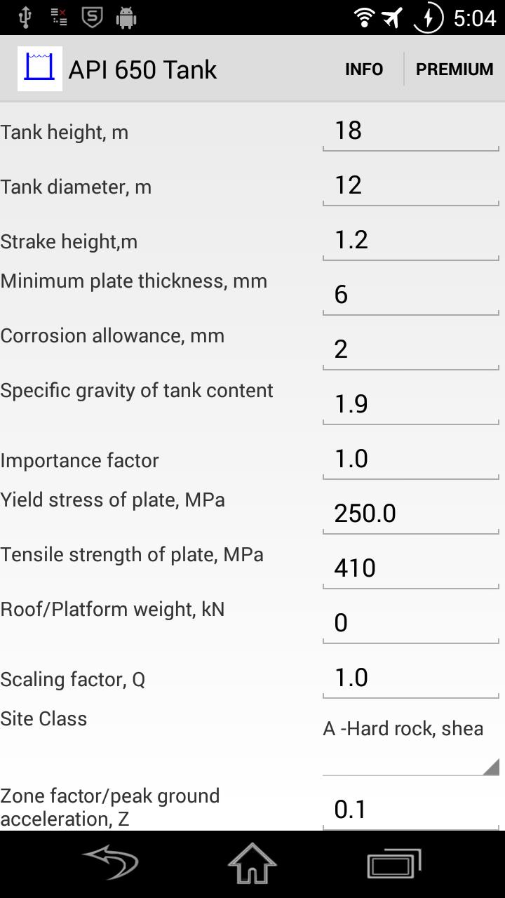 API 650 Tank Design