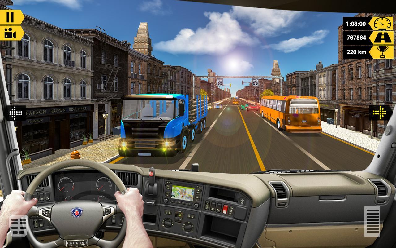 Highway Traffic Truck Racer Games