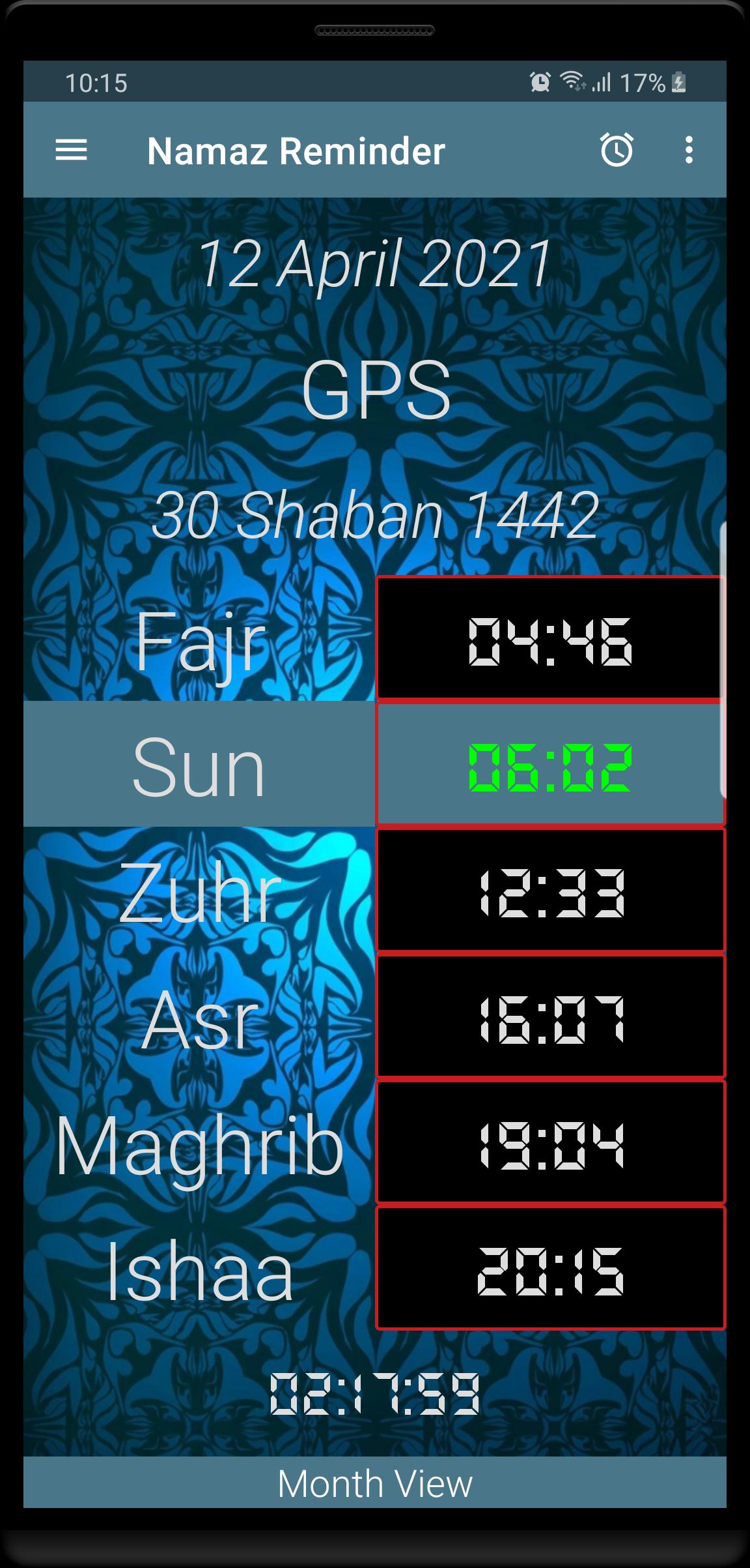 Namaz Reminder