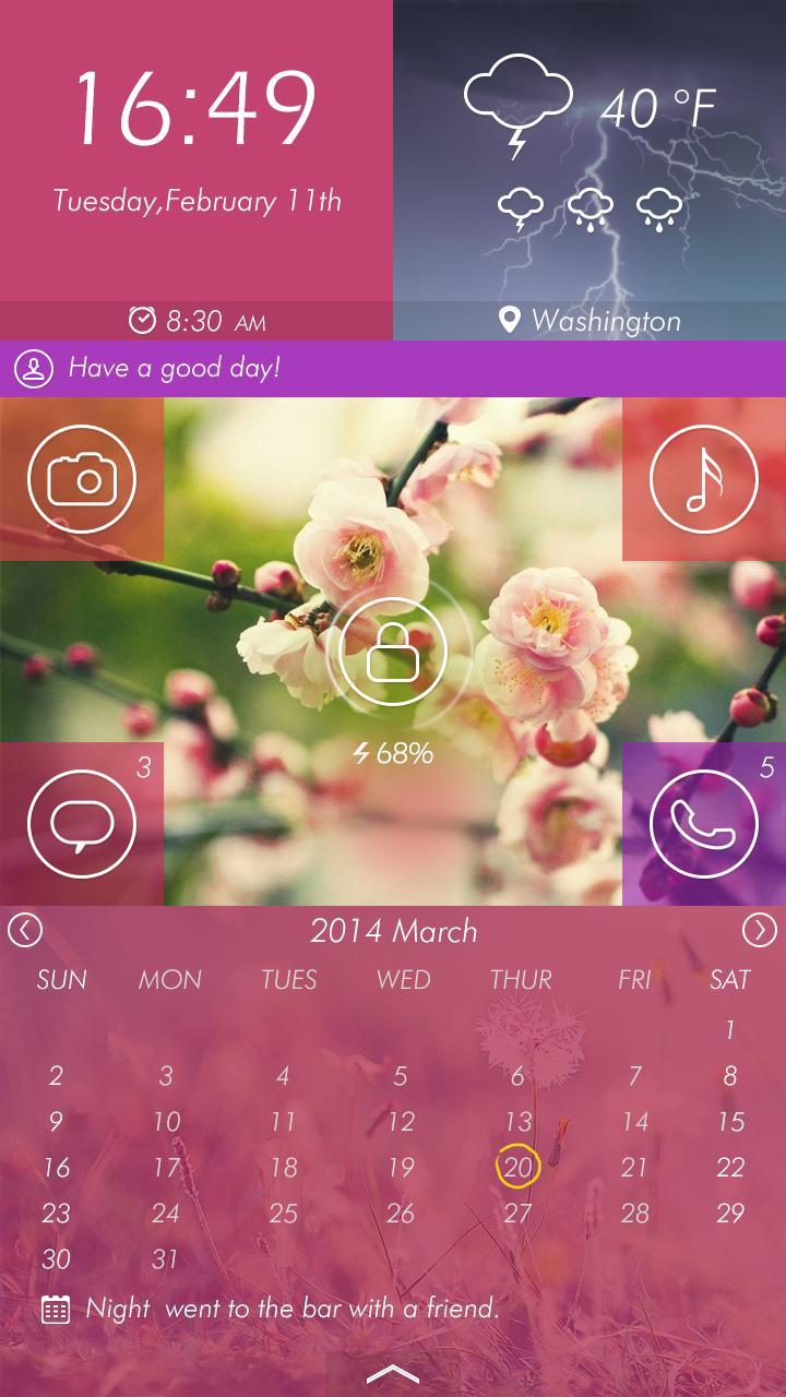 Good Mood GO Locker Theme