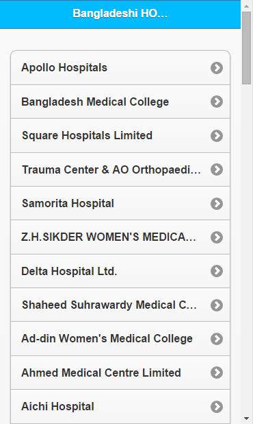 BD Hospital Information