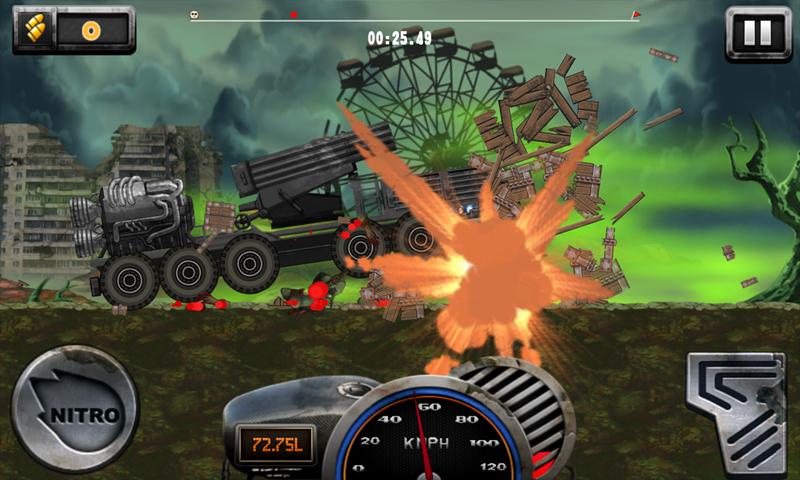 Mad Hill Climb Police Racing