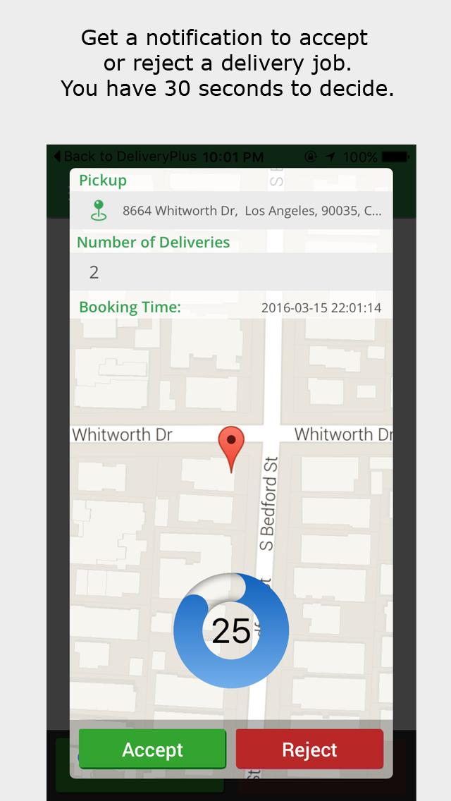 Delivery Plus Driver's App