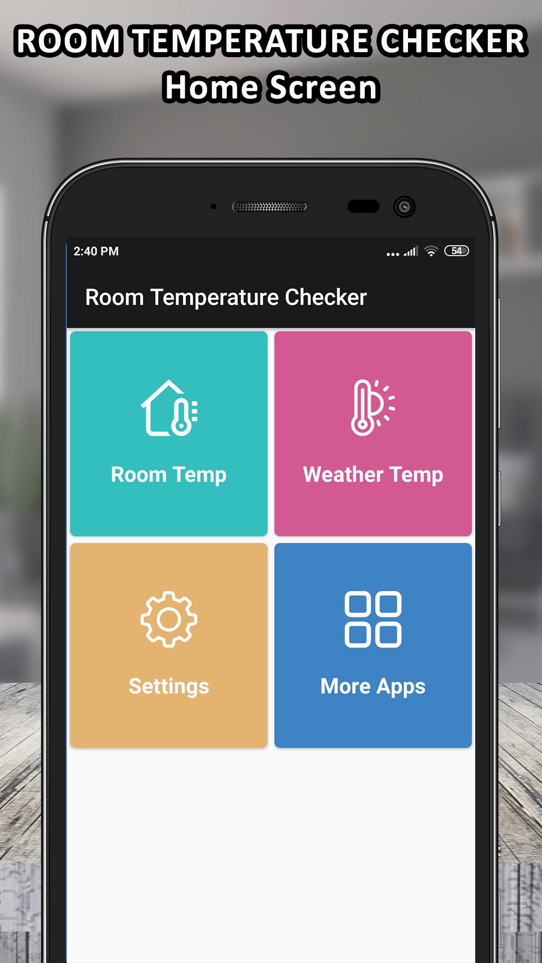 Room Temperature Checker