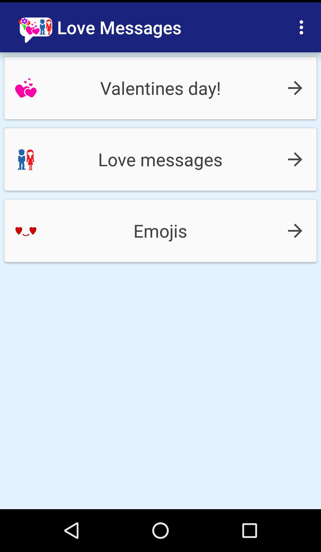 Love messages collection