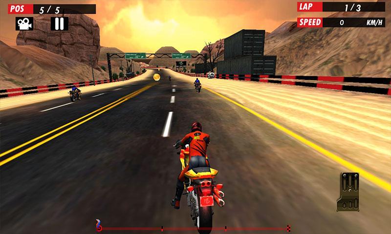 Moto Rider Highway Rush