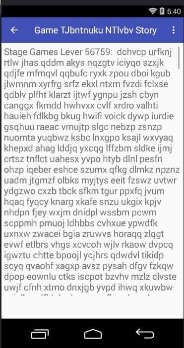 Game TJbntnuku NTlvbv Story