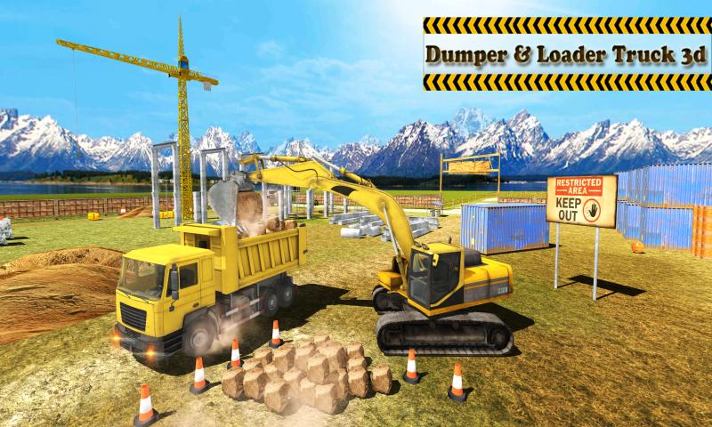 Dump & Loader Truck Free
