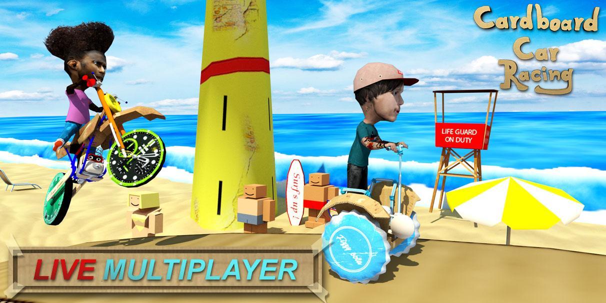 Cardboard Car Racing