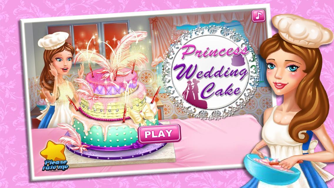 princess wedding cake