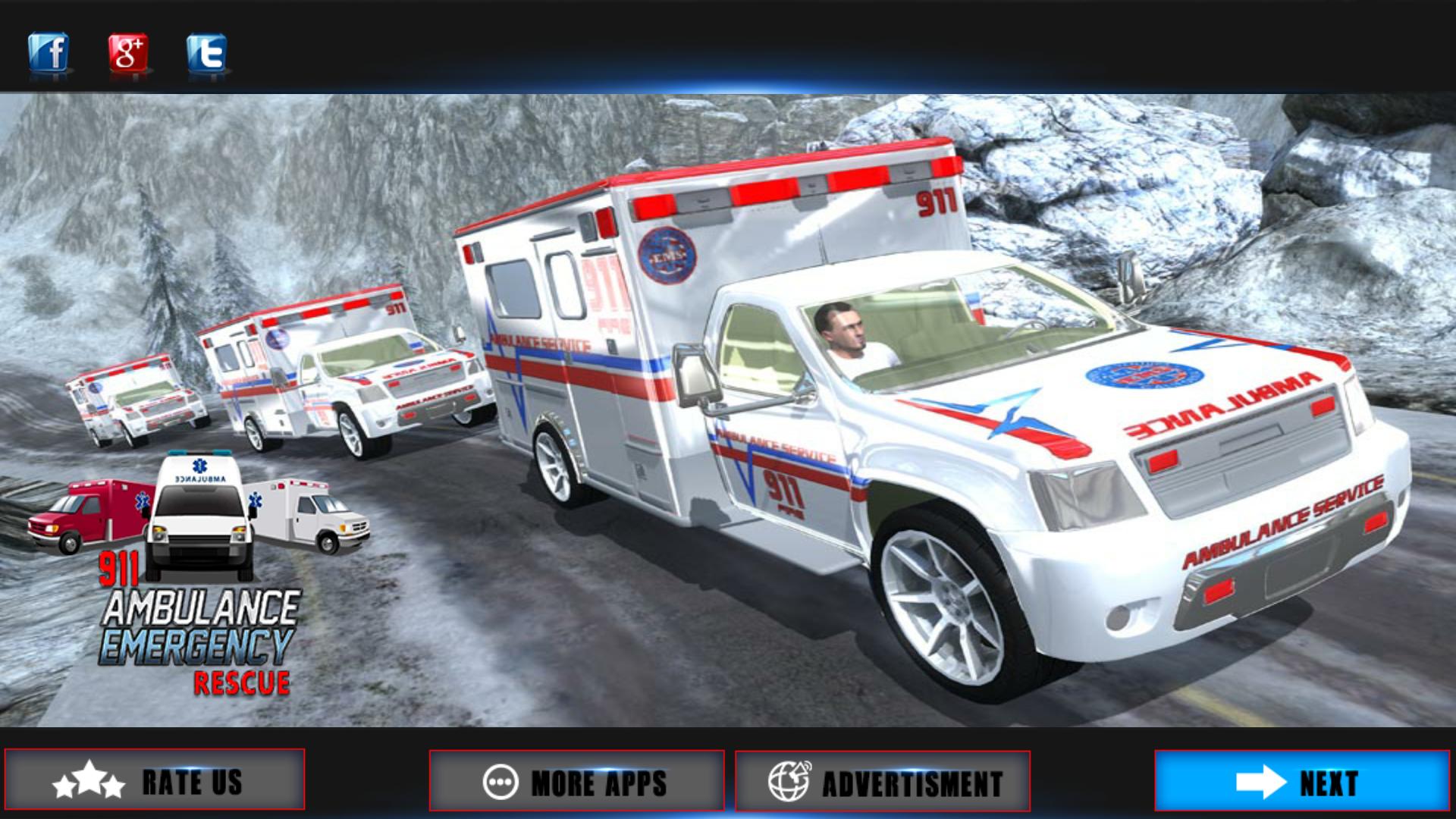 Offroad Ambulance Sim Hill 3d