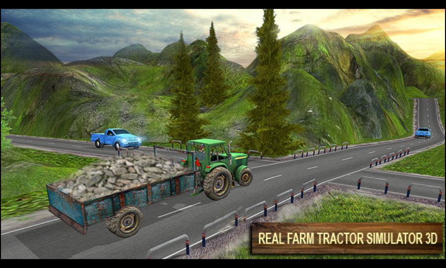 Farm Tractor Hill Climb